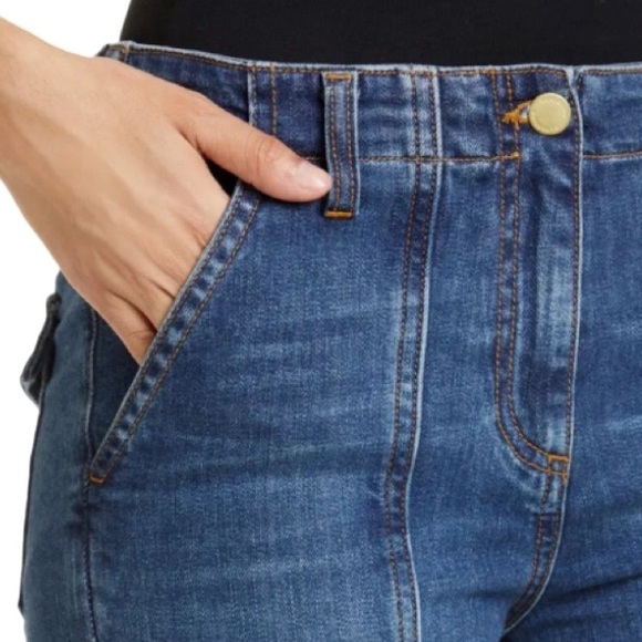 NWT Ramy Brook Arizona Crop Jeans in Medium Wash - Sz 27 - Picture 4 of 10